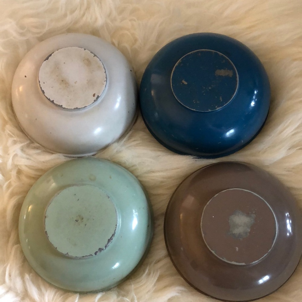 Hand painted vintage bowls - Picture 6 of 6